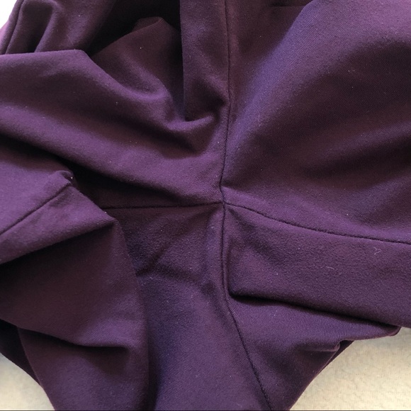 Matty M leggings in dark purple / merlot, sz Small - Picture 4 of 7